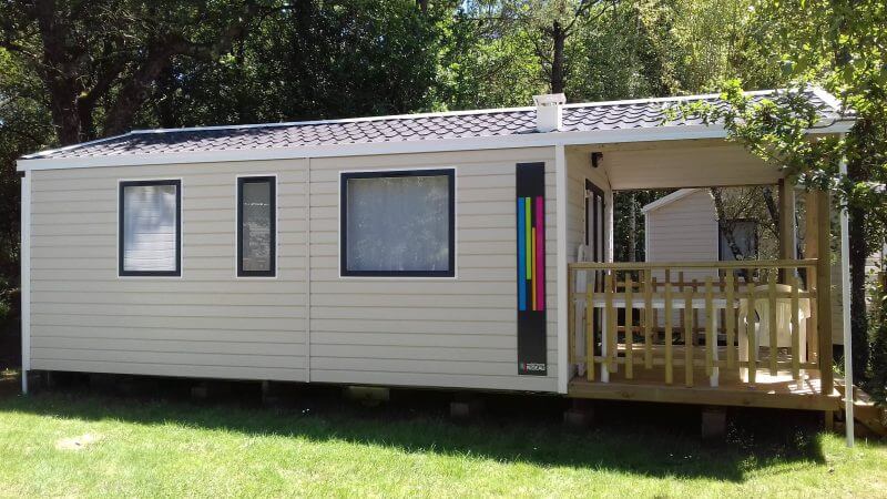 location mobil-home camping de kergo