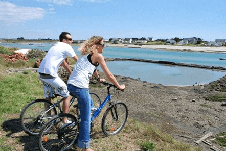 promenade à vélo vacances golfe du morbihan