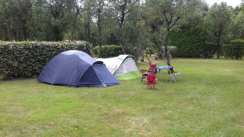 emplacement de camping tente, Carnac